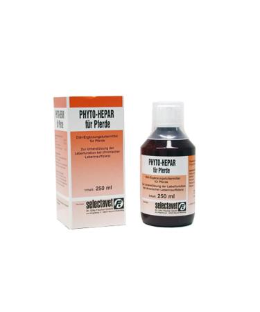 Selectavet Phyto-Hepar 250 ml | Liver function in horses | Artichoke milk thistle