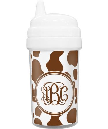 RNK Shops Cow Print Toddler Sippy Cup (Personalized)