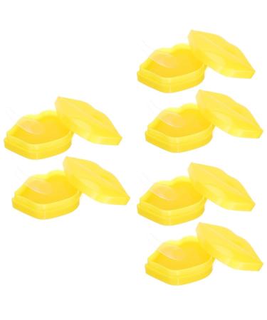 Healeved 6 Boxes Exfoliating Lip Plaster Lip Masks for Women Lip Sleeping Mask Anti-drying Lip Sleeping Lip Mask Lip Sleep Mask Lip Gloss Bulk Lip Madk Lips Gel Miss Lip Balm Care Glycerin