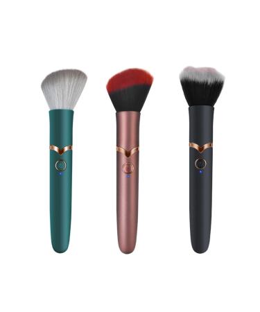 Buy Electric Makeup Brush - USB Charging 10 Gears Vibration Rose Gold - Ideal for Liquid & Powder Makeup - Perfect for Daily Use - Buy Online on GoSupps.com