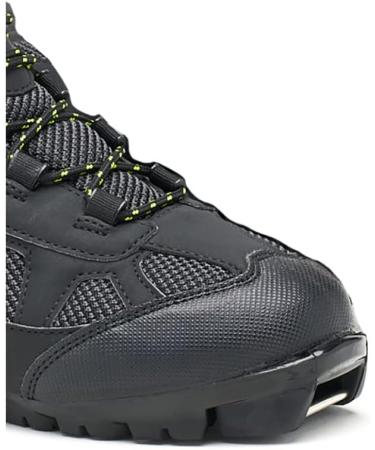 Whitewoods Junior 302 NNN Nordic Ski Boots 34 Black/Green - Insulated for Cross Country Adventure - Buy Online on GoSupps.com