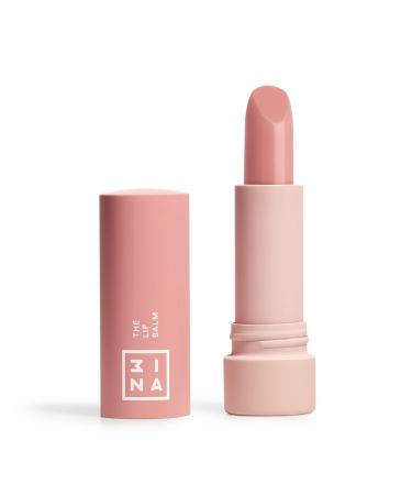 3INA MAKEUP - Vegan - The Lip Balm - Pink - Intensive Lip Balm - Hydrating Lip Care Chapstick - Moisturizing - Nourishing - Protects and Restores Dry Lips - Soft Natural Finish - Cruelty Free