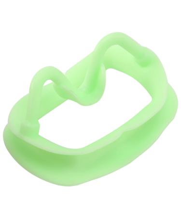 Green New 1 Piece Dental Retractor Soft Silicone Intraoral Jaws Retractor Mouth Opener Expand Dental Orthopedic