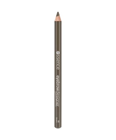 Essence Eyebrow Designer Pencil No. 02 Brown - Vegan Microplastics Free Defined Eyebrows (1g) - Buy Online on GoSupps.com