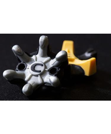 Champ Unisex Pro Stinger Studs - Yellow/Black - Fast Twist 3 - UK Size 3 - Buy Online on GoSupps.com