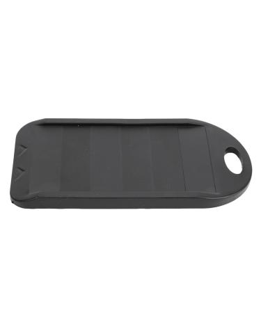 TARSHYRY Portable Rubber Trimmer Sharpener Rubber Beard Trimmer Sharpener Cleaner Portable Black Tool with Hanging Hole for Home and Travel