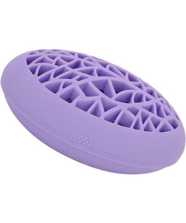 Cosmetic Brush Holder & Soft Reusable Makeup Brush Cleaning Pad - Perfect for Makeup Artists | Purple - Buy Online on GoSupps.com