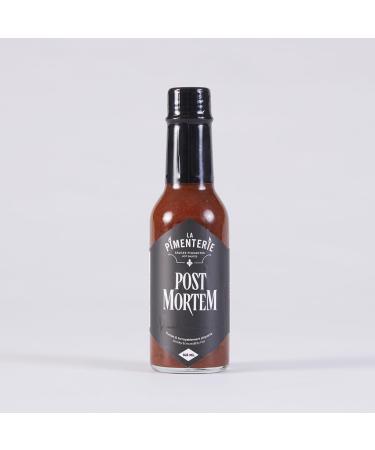 La Pimenterie Hot Sauce - Post Mortem (Smoked hot peppers & Chipotle) 148ml - Buy Online on GoSupps.com