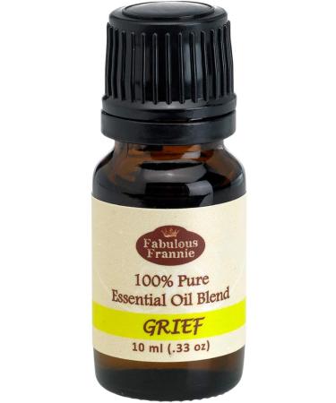 Fabulous Frannie Grief Essential Oil Blend 100% Pure Undiluted Essential Oil Blend Bergamot Chamomile Cypress and Marjoram 10ml (Pack of1)