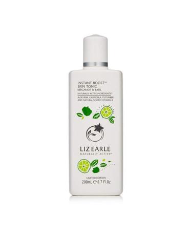 LIZ EARLE Instant Boost Skin Tonic Facial Toner BERGAMOT & BASIL 200ml