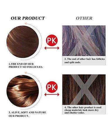 Ponytail Extension 26 Darkest Brown Synthetic Hair Clip-in for Women - Buy Online on GoSupps.com
