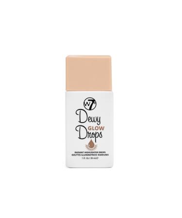 W7 Dewy Glow Drops - Liquid Highlighter Drops For Glowing Skin & A Radiant Finish