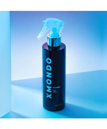 XMONDO Hair Forcefield Heat Shield - Vegan Formula with Pro-Vitamin B5 | Protects from Heat up to 500 F, Reduces Drying Time, Adds Light Hold - 8 Fl Oz - Buy Online on GoSupps.com