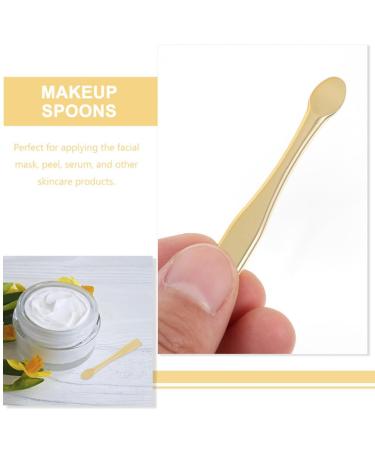 Uonlytech 15Pcs Gold Cosmetic Mixing Spatula & Mask Spoon Set - Ideal Skincare & Makeup Tools for Beauty Lovers - Buy Online on GoSupps.com