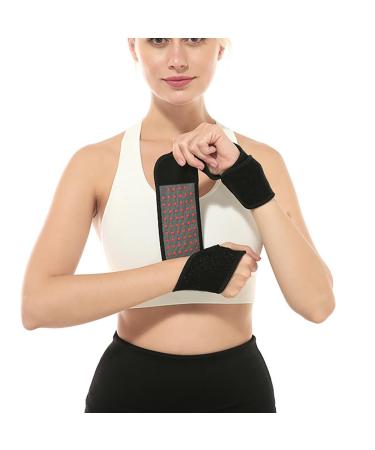Shop Elastic Wrist Support Brace with Thumb Loop - Adjustable Compression Strap & Non-Slip Design for Ultimate Comfort - Buy Online on GoSupps.com