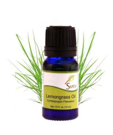 SVATV essential lemon grass oil aromatherapy oils in therapeutic quality fragrance oil for diffuser yoga massage and home improvement body care 10 ml