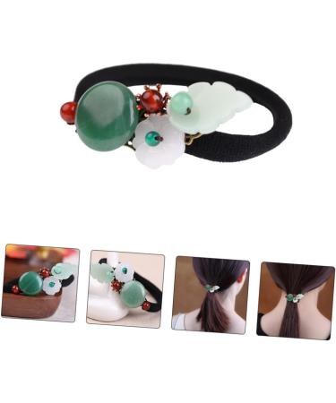 minkissy Hair Scrunchie Rhinestone Headbands for Women Cloth Ponytail Holder Hair Bands for Womens Hair Lady Hair Rope Ponytail Ties Tiara Vintage Hair Tie Hair Ring Miss Chic Etc. - Buy Online on GoSupps.com