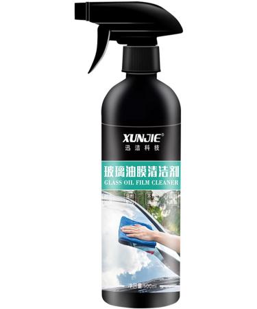 Car Oil Film Remover 500ML Outdoor Window Cleaner Glass Polishing Kit Car Glass Cleaner Gentle for Water Spots Bird Droppings Coatings Polish and Restore Glass to Clear Cle-ca - Buy Online on GoSupps.com