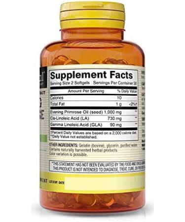 MASON NATURAL Evening Primrose Oil Softgels - 180 Count - Relieves PMS Symptoms, Supports Hormone Function & Enhances Women's Health (Pack of 3) - Buy Online on GoSupps.com