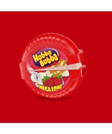 Hubba Bubba - Chewing-gum Go t Fraise - 12 paquets de 56g - 672g - Buy Online on GoSupps.com