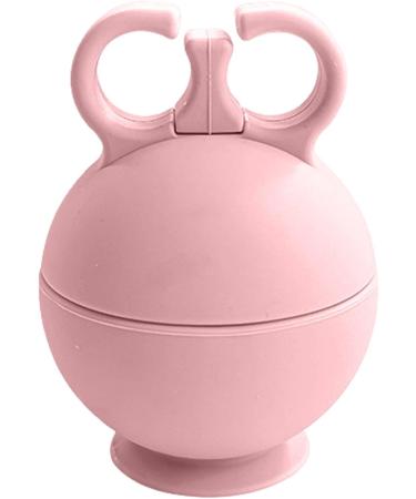 Face Ice Cream Shape - Reusable Silicone Ice Holder for Cool Summer Facial Massage - Round Facial Scooter Brush for Men & Women (Pink) - Buy Online on GoSupps.com
