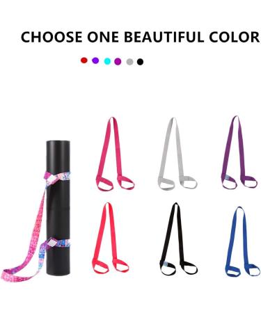 YOGAER Adjustable Yoga Mat Carrier Strap - Thick Sling for Large Mats & Stretching Band - Buy Online on GoSupps.com
