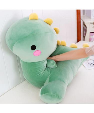NatureMan Cute Dinosaur Plush Toy - Soft and Kawaii Stuffed Animal Doll for Children's Room Decor (Green) - Buy Online on GoSupps.com