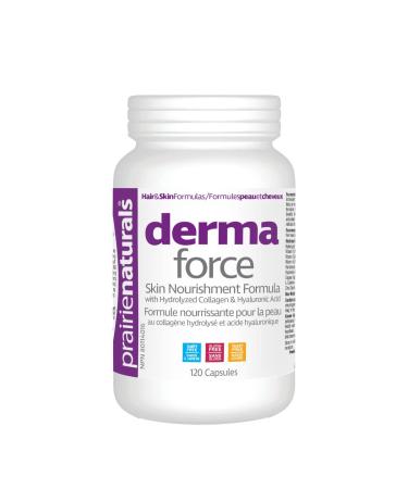 Prairie Naturals Derma-Force Skin Nourishment Formula Capsules 120 Count