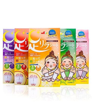 Ashirira Ashi-Rela Grapefruit Foot Patch - 30 Sheets - Buy Online on GoSupps.com