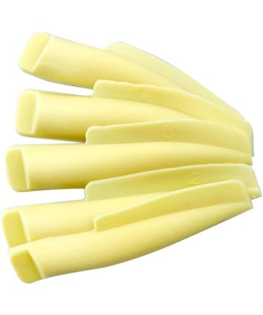 5 set Silicone Eyelash Perming Curler Perm Rods Eyelash Lift Pads for Eyes Makeup 5 set Yellow  - Buy Online on GoSupps.com