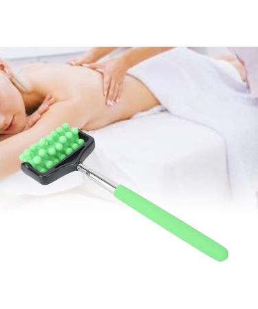 Telescopic Back Massager Stick - Muscle Pain Relief Roller for Men & Women - Green | International Shipping - Buy Online on GoSupps.com