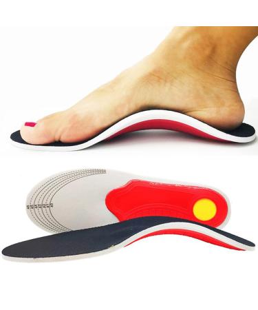 Orthotic Insoles for Women Arch Support Insoles for Men Plantar Fasciitis Arch Support Shoe Boot Flat Feet Inserts Orthotic Feet Heel Pain Shock Absorption Comfortable Insoles (Small EU 35-40) - Buy Online on GoSupps.com