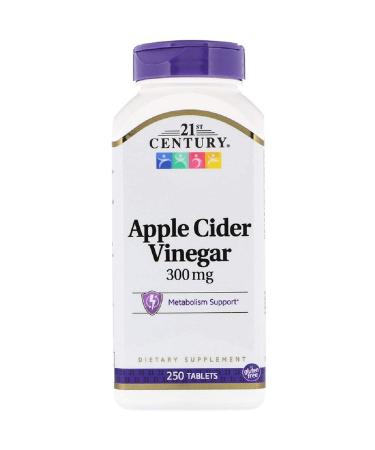 21st Century Apple Cider Vinegar 300 mg 250 Tablets