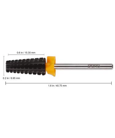 PANA Nail Carbide 5 in 1 Bit - Double Coarse - Two Way Rotate for Left and Right Handed - Fast Acrylic and Gel Removal - 3/32 Shank - Nail Art Drill Machine - Buy Online on GoSupps.com