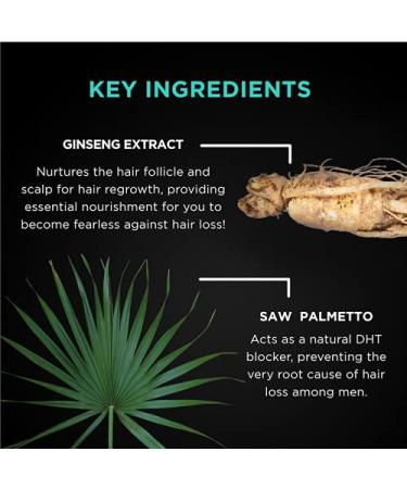 Medic Hair for Men 90ml - DHT Blocking Saw Palmetto & Ginseng Extract - Natural Hair Growth Solution | 3.04 fl oz - Buy Online on GoSupps.com