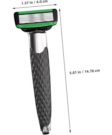 Professional Razor Plane Set for Men | Stainless Steel Eyebrow Trimmer & Short Handle Razor Blade - Buy Online on GoSupps.com