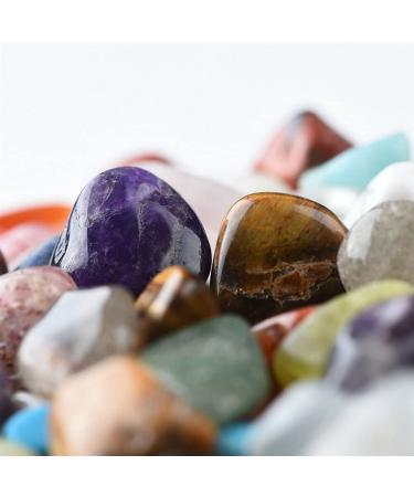 20pcs Crystal Gemstone Polished Stone Collection Display Set NaturalReiki Decoration Household Stone Mineral Specimen