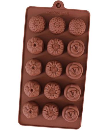 MAGICLULU 2pcs Decor Chocolate Silicone Molds Sphere Baking Silicone Candy Mold Candy Molds Silicone Moulds Cake Mold Silcone Molds Flower Baking Mould Cake Baking Molds Waffles Flowers mediumx2pcs Coffeex2pcs - Buy Online on GoSupps.com