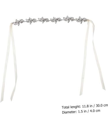 1pc Hair Accessories Wedding Rhinstone Bridal Headpieces Birthday Vine Bridal Vine Bridal Hair Vine Adjustable Headband Rhinestone Crown Rhinestone Hair Bride Alloy Fashion - Buy Online on GoSupps.com