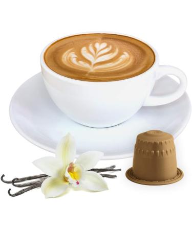 Espresso Note - Vanilla Cappuccino - Capsules Exclusively Compatible with NESPRESSO* Machine - 100 x 6.5 g - Buy Online on GoSupps.com