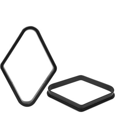 Sixx 9 Ball Classic Rhombus Billiards Ball Frame - Snooker Ball Rack Organizer for Bar Billiards Room - Buy Online on GoSupps.com