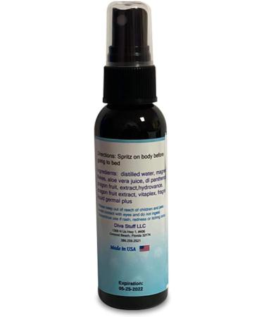 Diva Stuff Magnesium Sleep Spray - 2oz Sleepy Lavender for Hair, Joint Pain, Leg Spasms & Aches - Buy Online on GoSupps.com