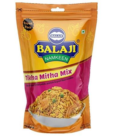 Balaji Tikha Mitha Mix Snacks Spicy - 400g - Pack of 3