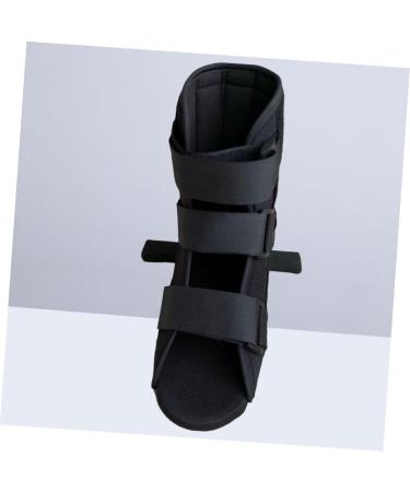 Foot Brace Support - Ankle Stabiliser Boot for Sprains | Child L Black Ankle Brace & Fixed Shoes for Ultimate Support - Buy Online on GoSupps.com