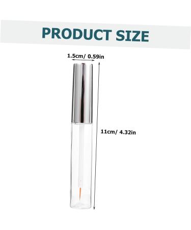 FOMIYES 10 Pcs Mascara Tube Eyeliner Tube Empty Mascara Bottles for Essential Oils 1 g (Pack of 1) Transparentx2pcs - Buy Online on GoSupps.com