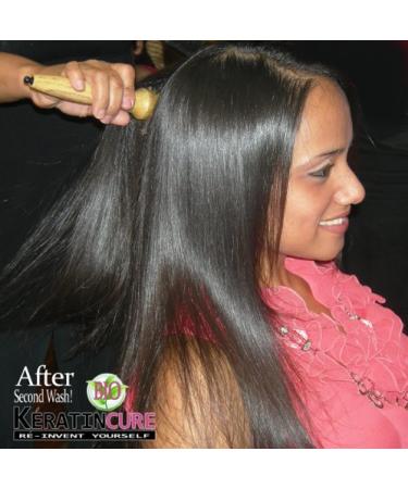 Keratin Cure Gold & Honey Bio-Brazilian Hair Treatment Kit | #1 & #2 Touch Up | Safe Repair & Straight 2-Piece Set (160ml) - Ideal for International Shipping - Buy Online on GoSupps.com