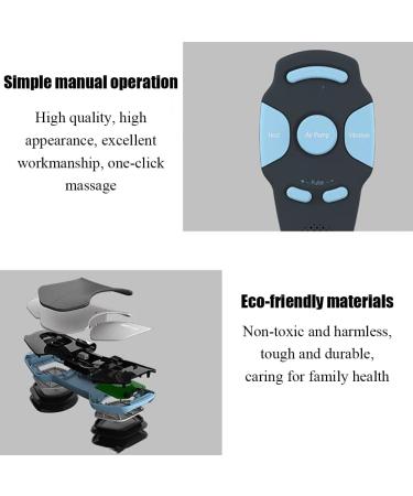 Rkxkj Lumbar Spine Supporter - Electric Vertebrae Traction Device 3-Temperature Gears Dynamic Traction & Airbags for Lumbar Pressure Relief - Buy Online on GoSupps.com