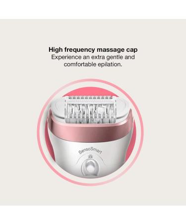 Braun Silk- pil 9-890 Epilator | Wireless Wet & Dry Hair Removal for Women | Includes Bikini Trimmer - White/Rose Gold - Buy Online on GoSupps.com