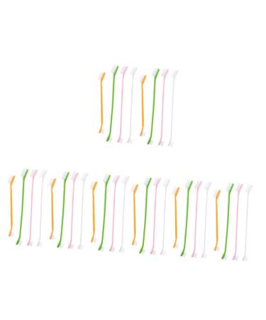 FOMIYES Pet Toothpaste 32 Pcs Double Head Dog Toothbrush Pet Supplies Puppy Toothbrush Cat Pet Oral Toothbrush Handheld Toy