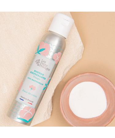 Cotton Flower Face Cleansing Powder - 100% Natural Preservative Free - Water-Based Foaming Cleanser - Made in France - Not Tested on Animals - Recyclable Packaging - LES PETITS PRODIGES - Buy Online on GoSupps.com